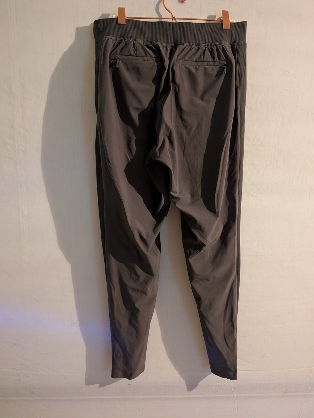 Athleta Brooklyn Ankle Womens Pants Active Green Athletic Pull On Size 8 - Picture 2 of 6